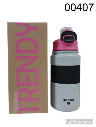 Imagen de BOTELLA TERMICA TRENDY CON PICO 3.26